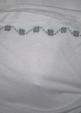 Жіноча футболка з вишивкою xl 50р.7 фото
