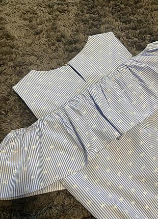 Літнє плаття з відкритими плечима 6