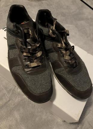 Hugo boss cheap orange sneakers