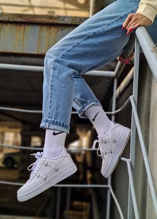 Nike white, жіночі білі кросівки найк