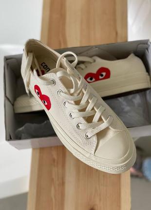 Женские кеды конверс converse des garcons7 фото