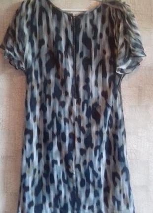 Шикарное шелковое платье от mango suit размера s.2 фото