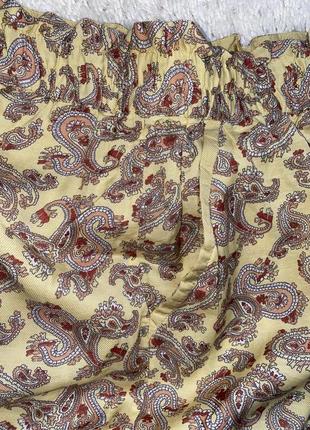 Женская юбка миди с орнаментом и узором пейсли2 фото