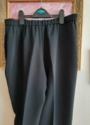 Женские брюки манго черного цвета3 фото
