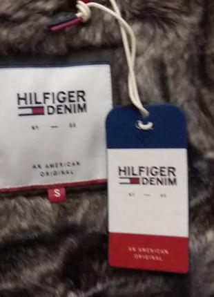 Тёплая зимняя парка tommy hilfiger  (новая!)2 фото