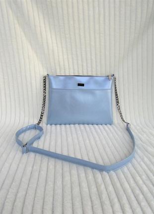 Блакитна сумочка handmade
