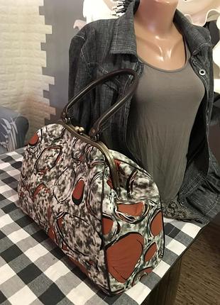 Сумка - редікюль з текстилю 3