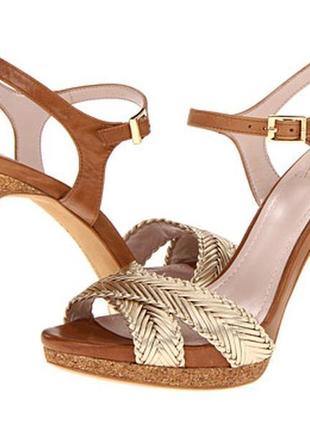 Vince camuto босоножки, р. 35. 5, на платформе, высокий каблук, нарядные, маленький размер5 фото