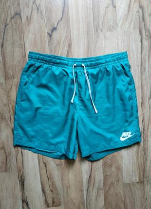 Нейлоновые спортивные шорты nike оригинал