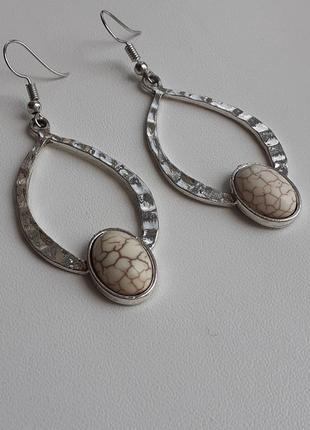 Серьги с яшмой 2