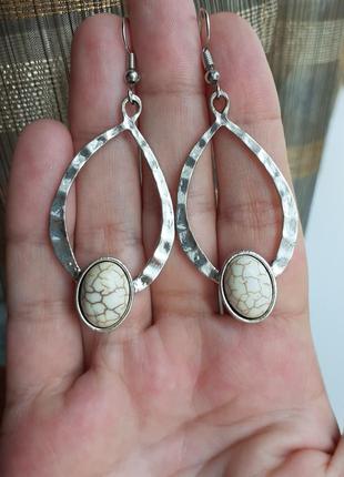Серьги с яшмой 4