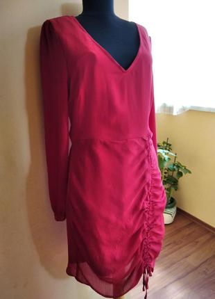 Новое ярко-красное платье miss selfridge