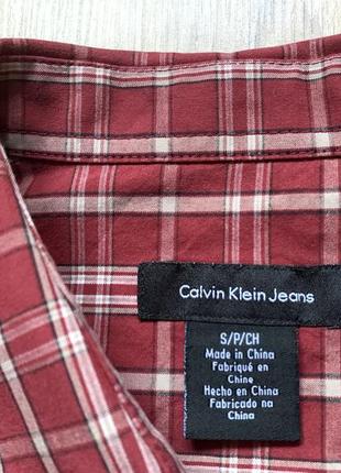 Чоловіча сорочка з короткими рукавами calvin klein jeans5 фото
