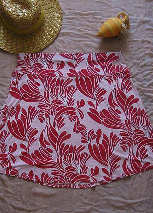 Спідниця трикотажна на гумці