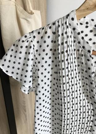 Блуза в горошек от h&m 4