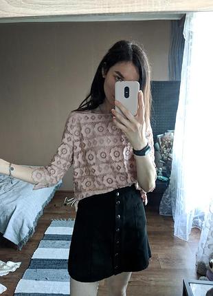 Блузка з мереживом new look