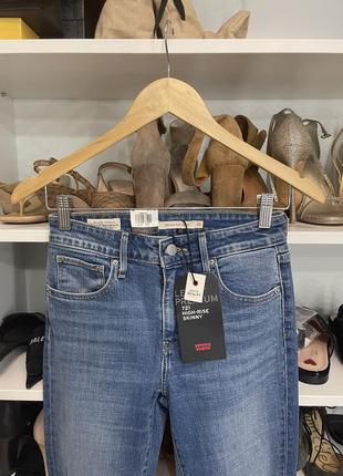 Levi’s premium джинсы оригинал 721 серия sculpt моделирующие4 фото