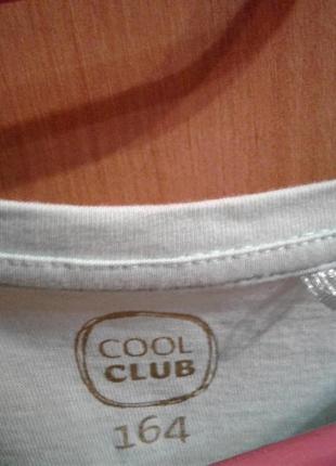 Нарядная футболка для девочки cool club3 фото