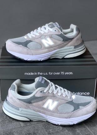 Чоловічі кросівки new balance 993 grey made in us