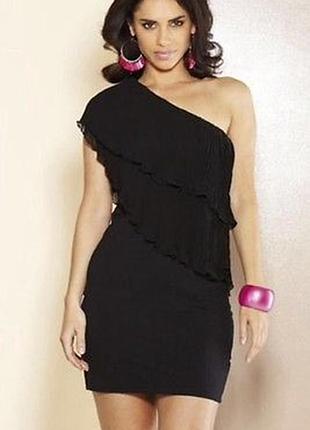 Вечернее платье черное короткое