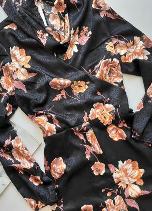 Красивый ромпер шортами принт цветы 16 ххл3 фото