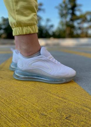 Женские кроссовки nike air max 720 white