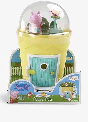 Ігровий набір свинка пеппа peppa pig вирости рослина