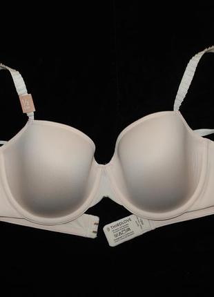 Элитный бюстгальтер невидимка с эффектом памяти! пудрового цвета премиум класса thirdlove ( сша)