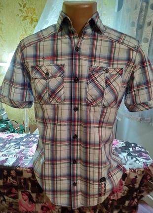 Рубашка шведка в клетку