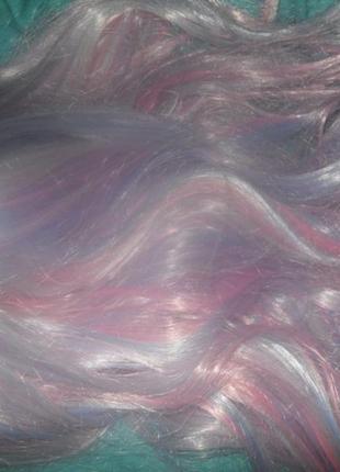 Длинный парик (3 цвета). идеальное состояние