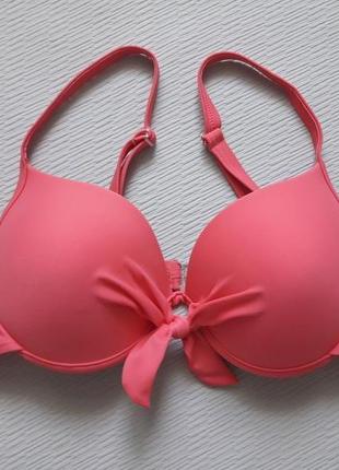 Суперовый бюстгальтер верх от купальника с плотной чашкой f&f