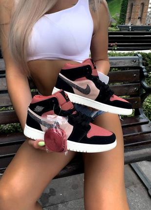 Nike air jordan високі жіночі кросівки джордани