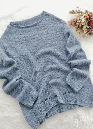 Шикарный свитер из беби альпаки и мериноса