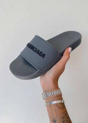 Шльопанці сірі літні blcg slippers grey (36рр - 44рр)