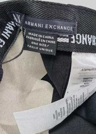 Кепка бейсболка armani exchange6 фото