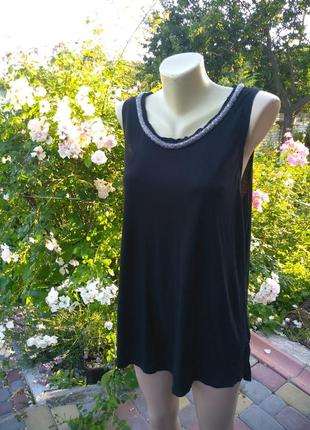 Ошатна подовжена майка-туніка h&m