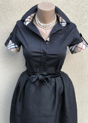 Чорна сорочка,теніска,блуза,люкс бренд,бавовна,італія1 фото