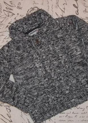 Идеальный теплый свитер rebel, р104 на 3-4 года