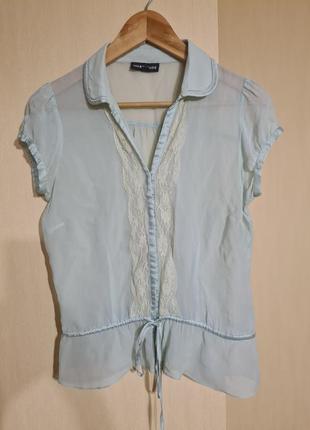 Блузочка з натурального шовку warehouse р. 36/10/s/44