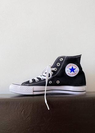 👟converse chuck taylor classic black high👟(36рр - 44рр) кеды конверс высокие чёрные, кеди конверс високі чорні6 фото