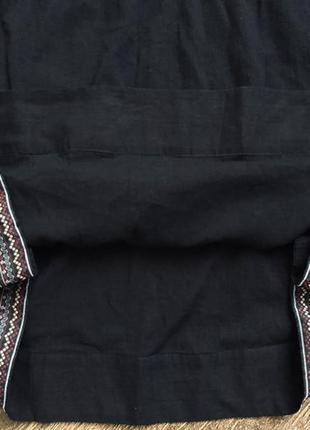 Платье с вышивкой вышиванка макси есмара esmara хлопковое летний сарафан8 фото