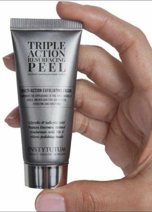 Triple-action resurfacing peel  пилинг для лица тройного действия  60 мл instytutum