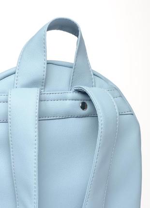 Подростковый мега стильный голубой рюкзак для города2 фото