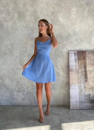 Летние платье с открытой спиной