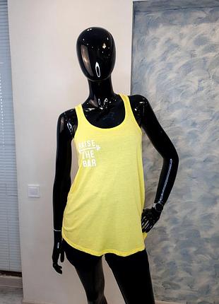 Спортивная майка  ,жёлтого цвета s