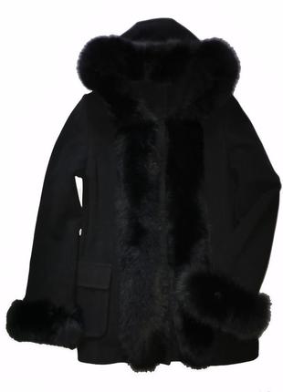 Гарне напівпальто з капюшоном carlot corp.