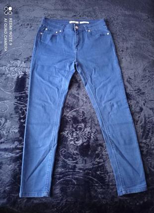 Синие джинсы скини2 фото