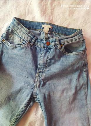 Летние джинсы h&m высокая талия3 фото