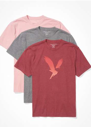 Комплект мужских футболок american eagle. размеры