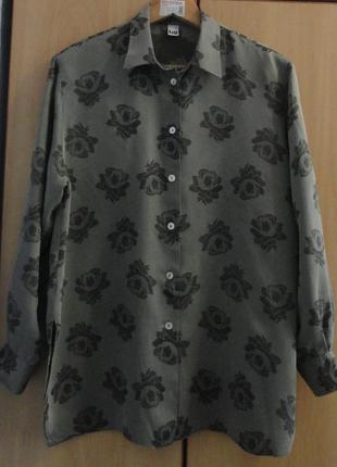 Супер брендовая рубашка туника блуза блузка